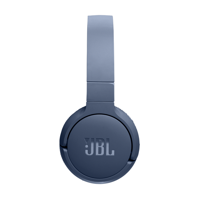 JBL Tune 670NC - Blue - Adaptive Noise Cancelling Wireless On-Ear Headphones - Left image number null